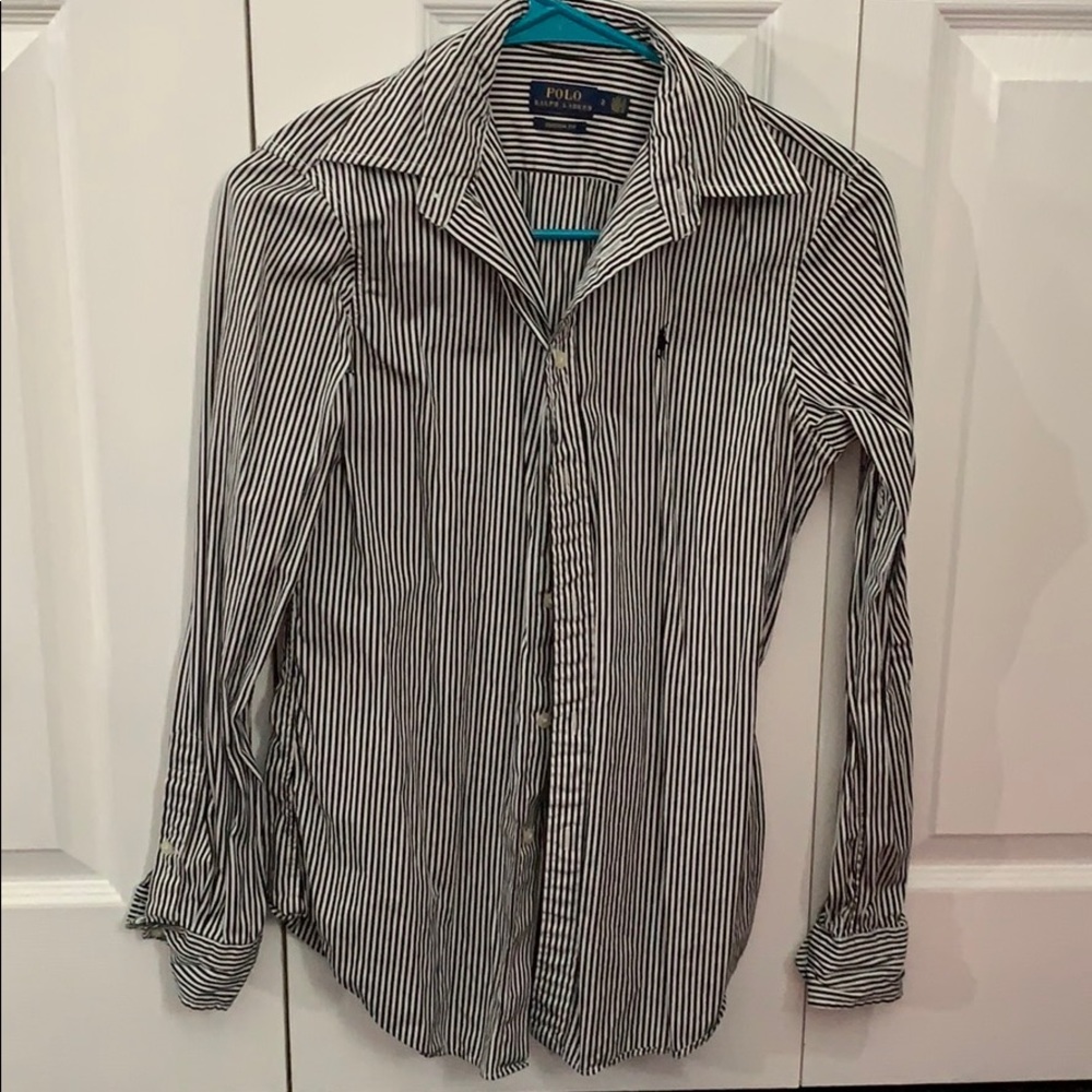 US polo button down